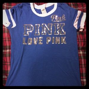 VS pink shirt medium